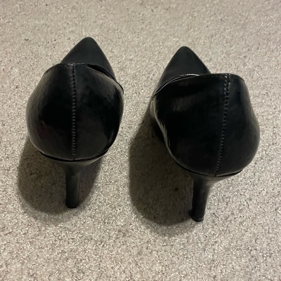 Rampage brown and black snakeskin point toe pumps size 7.5 - Picture 4 of 10